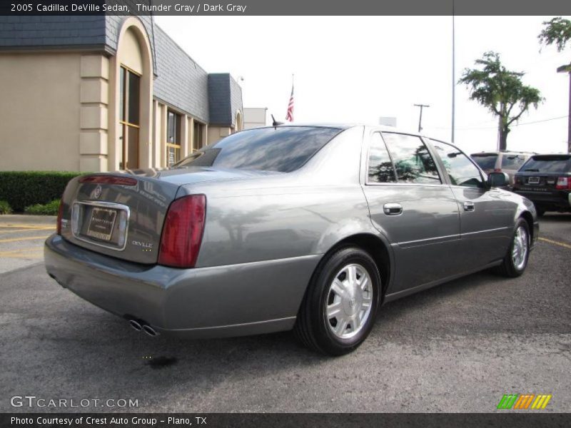 Thunder Gray / Dark Gray 2005 Cadillac DeVille Sedan