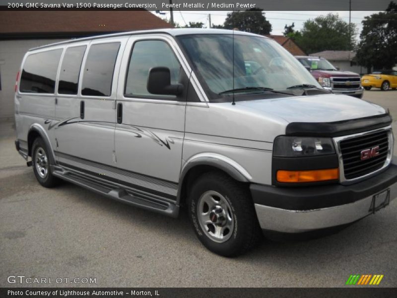 Pewter Metallic / Medium Pewter 2004 GMC Savana Van 1500 Passenger Conversion