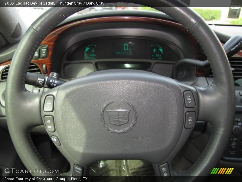 Thunder Gray / Dark Gray 2005 Cadillac DeVille Sedan