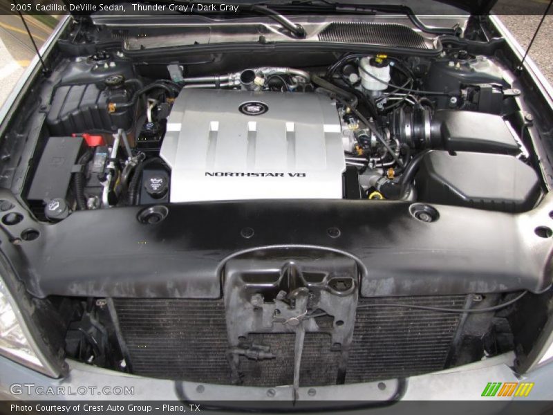 Thunder Gray / Dark Gray 2005 Cadillac DeVille Sedan