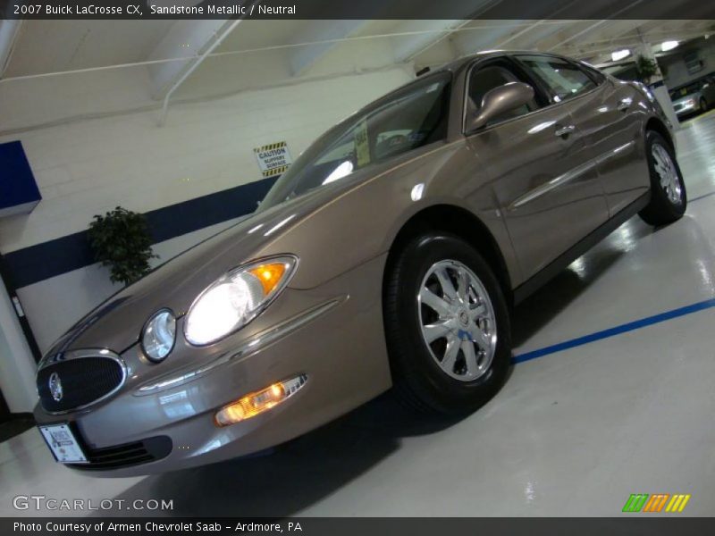 Sandstone Metallic / Neutral 2007 Buick LaCrosse CX