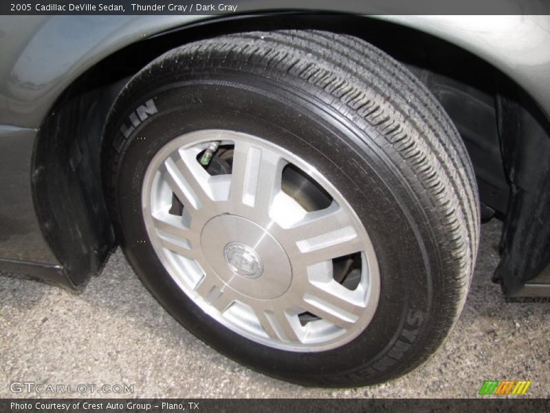 Thunder Gray / Dark Gray 2005 Cadillac DeVille Sedan