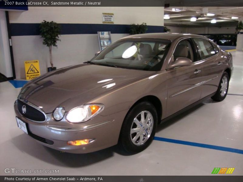 Sandstone Metallic / Neutral 2007 Buick LaCrosse CX