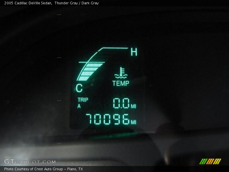 Thunder Gray / Dark Gray 2005 Cadillac DeVille Sedan