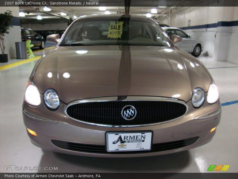 Sandstone Metallic / Neutral 2007 Buick LaCrosse CX