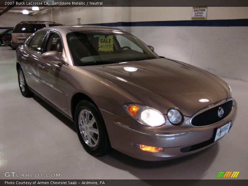 Sandstone Metallic / Neutral 2007 Buick LaCrosse CX