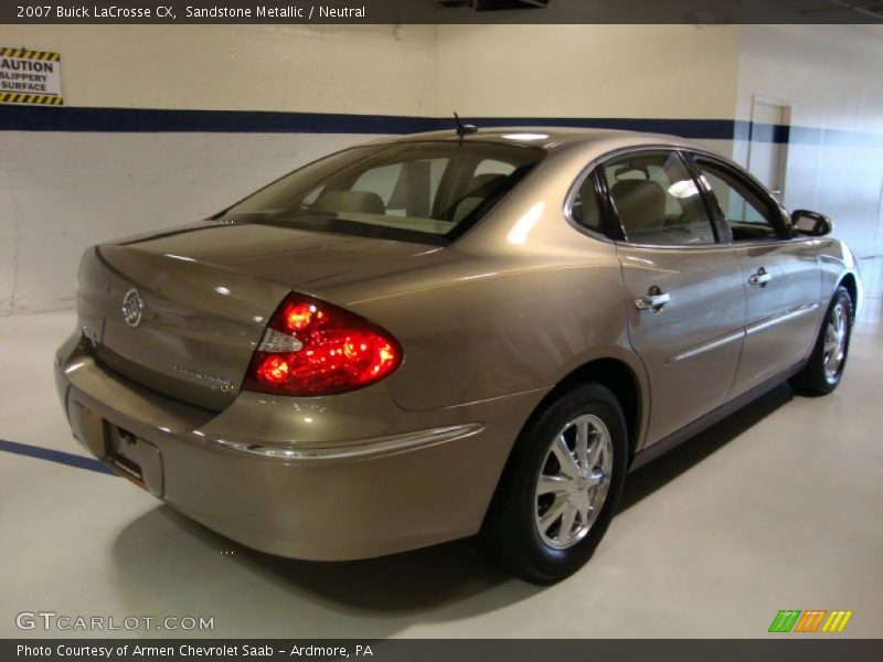 Sandstone Metallic / Neutral 2007 Buick LaCrosse CX
