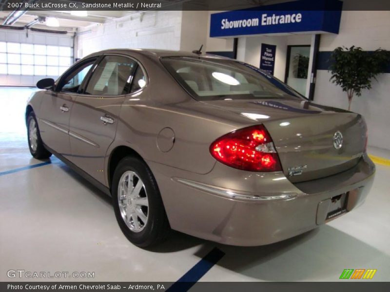 Sandstone Metallic / Neutral 2007 Buick LaCrosse CX