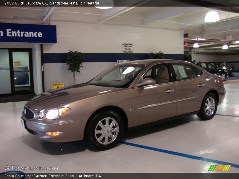 Sandstone Metallic / Neutral 2007 Buick LaCrosse CX