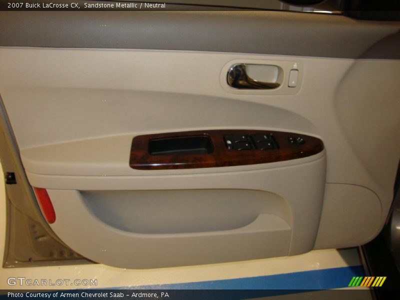 Sandstone Metallic / Neutral 2007 Buick LaCrosse CX