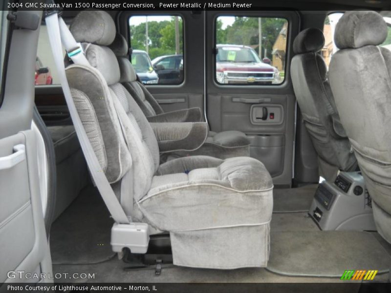 Pewter Metallic / Medium Pewter 2004 GMC Savana Van 1500 Passenger Conversion