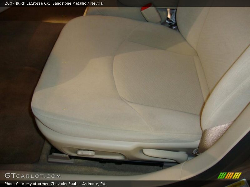 Sandstone Metallic / Neutral 2007 Buick LaCrosse CX