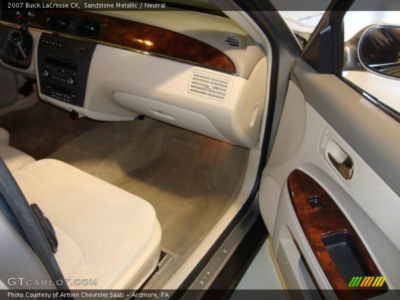 Sandstone Metallic / Neutral 2007 Buick LaCrosse CX