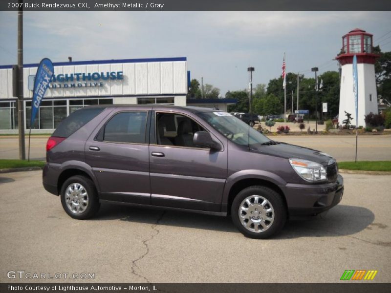 Amethyst Metallic / Gray 2007 Buick Rendezvous CXL