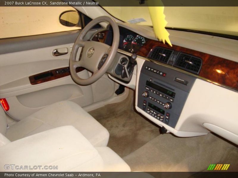 Sandstone Metallic / Neutral 2007 Buick LaCrosse CX