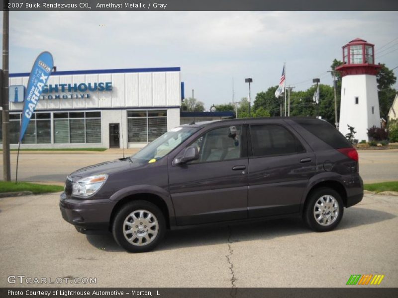 Amethyst Metallic / Gray 2007 Buick Rendezvous CXL