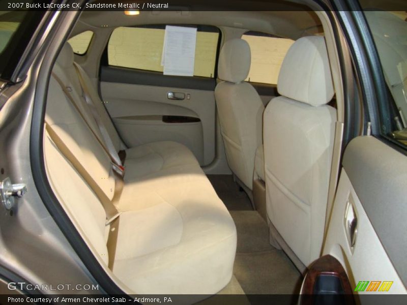 Sandstone Metallic / Neutral 2007 Buick LaCrosse CX