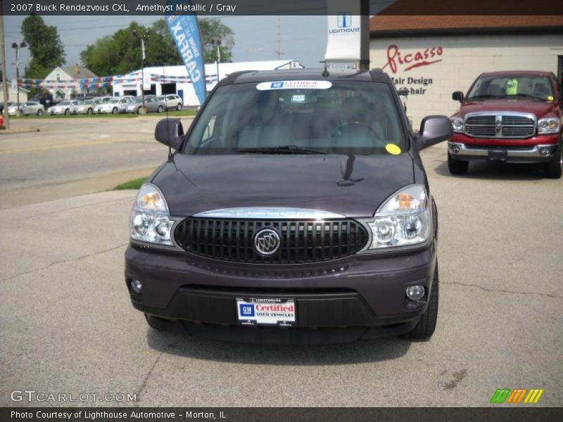 Amethyst Metallic / Gray 2007 Buick Rendezvous CXL