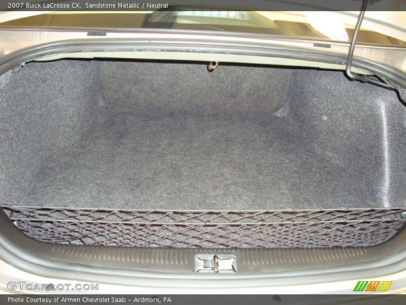Sandstone Metallic / Neutral 2007 Buick LaCrosse CX