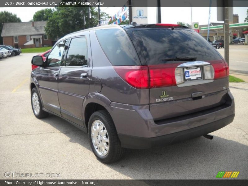 Amethyst Metallic / Gray 2007 Buick Rendezvous CXL