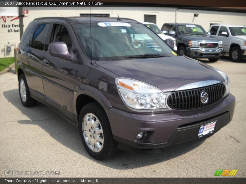 Amethyst Metallic / Gray 2007 Buick Rendezvous CXL