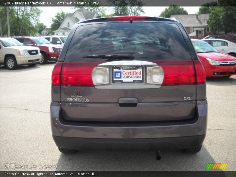 Amethyst Metallic / Gray 2007 Buick Rendezvous CXL