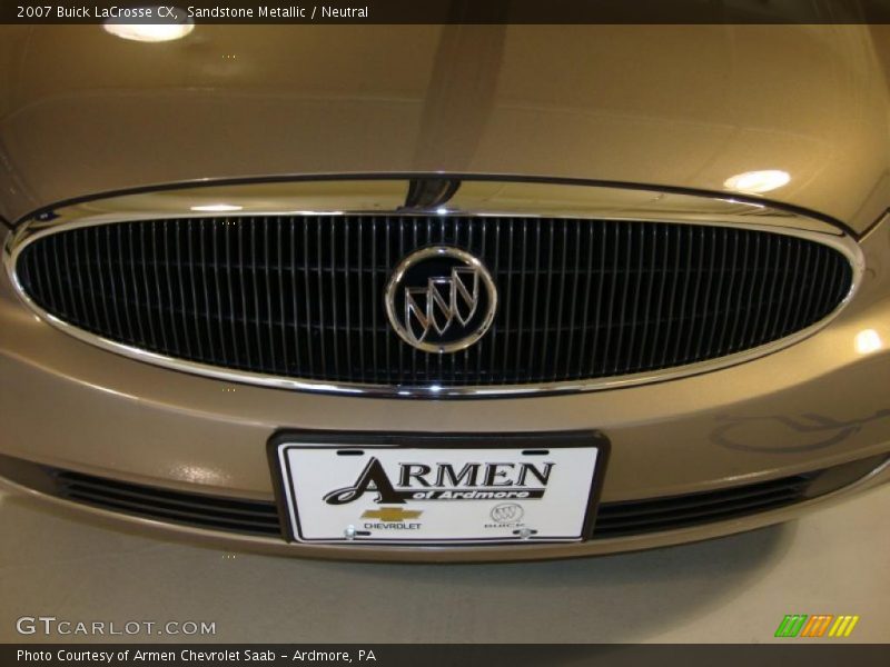 Sandstone Metallic / Neutral 2007 Buick LaCrosse CX