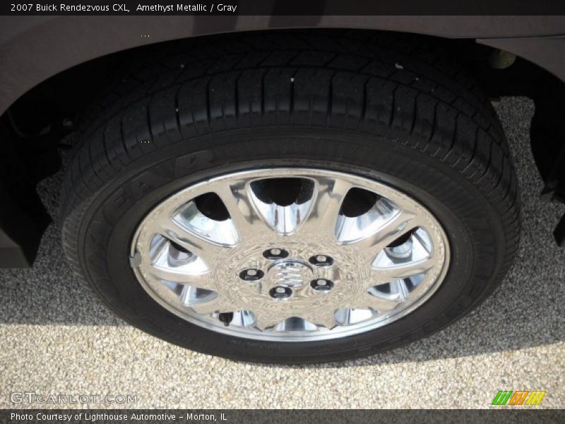Amethyst Metallic / Gray 2007 Buick Rendezvous CXL