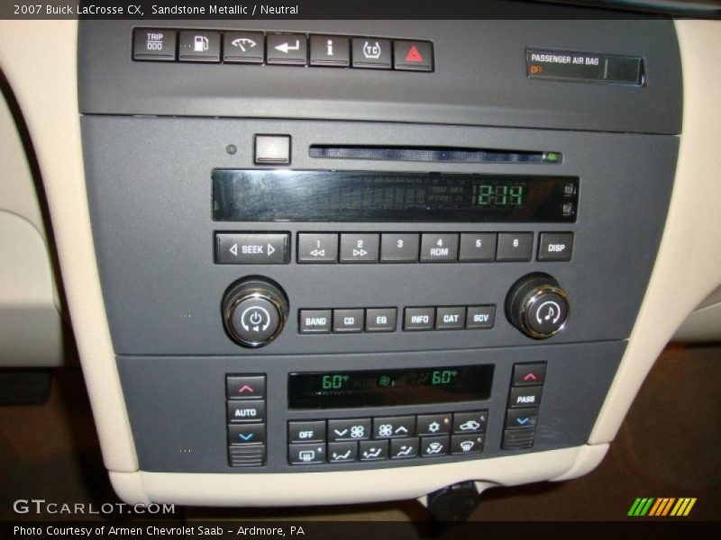 Sandstone Metallic / Neutral 2007 Buick LaCrosse CX