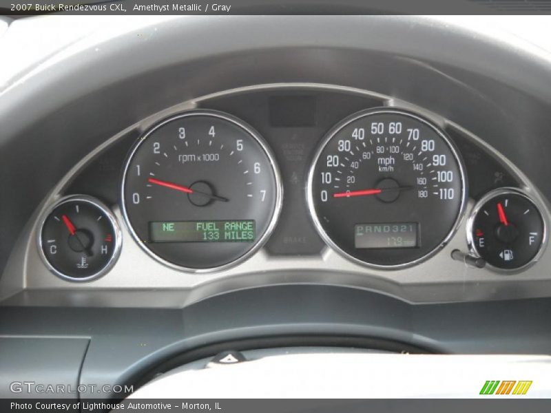 Amethyst Metallic / Gray 2007 Buick Rendezvous CXL