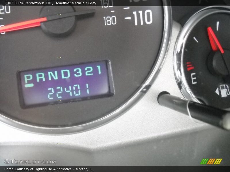 Amethyst Metallic / Gray 2007 Buick Rendezvous CXL