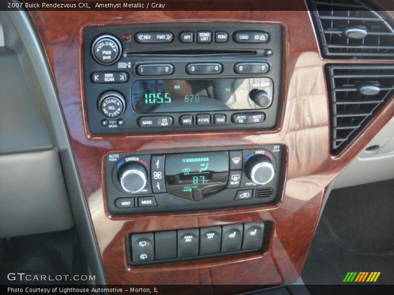Amethyst Metallic / Gray 2007 Buick Rendezvous CXL
