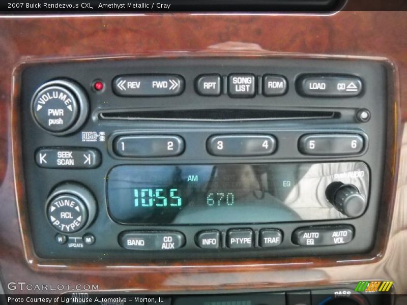 Amethyst Metallic / Gray 2007 Buick Rendezvous CXL