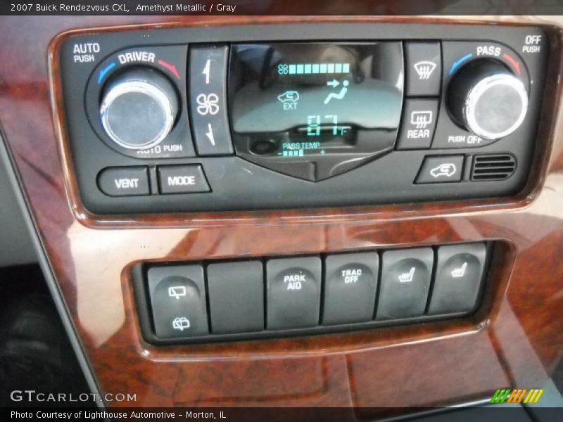 Amethyst Metallic / Gray 2007 Buick Rendezvous CXL