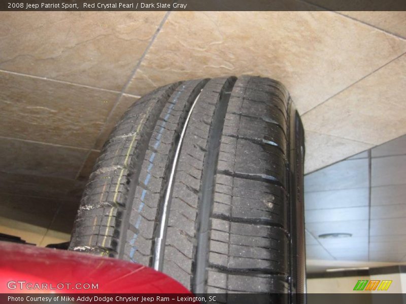 Red Crystal Pearl / Dark Slate Gray 2008 Jeep Patriot Sport