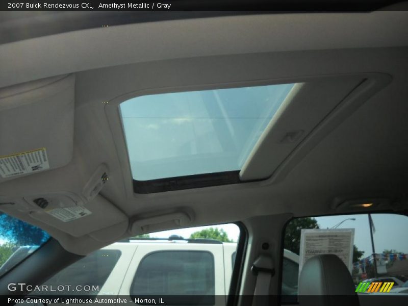 Amethyst Metallic / Gray 2007 Buick Rendezvous CXL