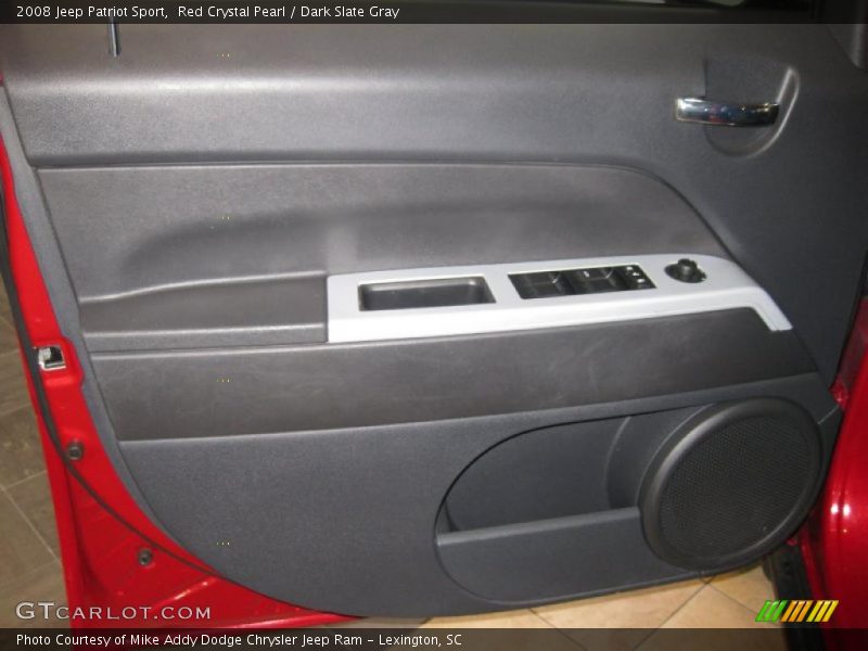 Red Crystal Pearl / Dark Slate Gray 2008 Jeep Patriot Sport