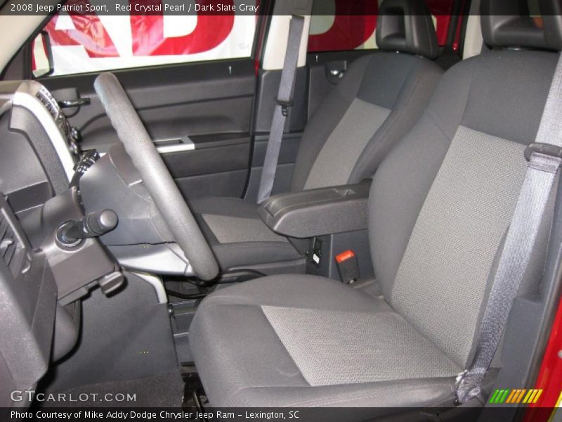 Red Crystal Pearl / Dark Slate Gray 2008 Jeep Patriot Sport