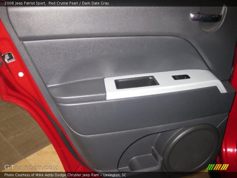 Red Crystal Pearl / Dark Slate Gray 2008 Jeep Patriot Sport