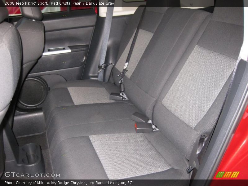 Red Crystal Pearl / Dark Slate Gray 2008 Jeep Patriot Sport