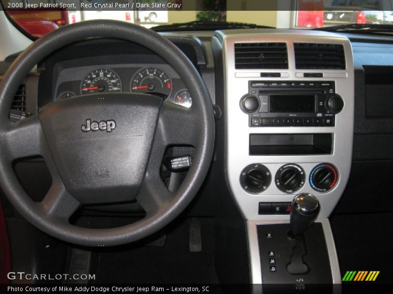 Red Crystal Pearl / Dark Slate Gray 2008 Jeep Patriot Sport