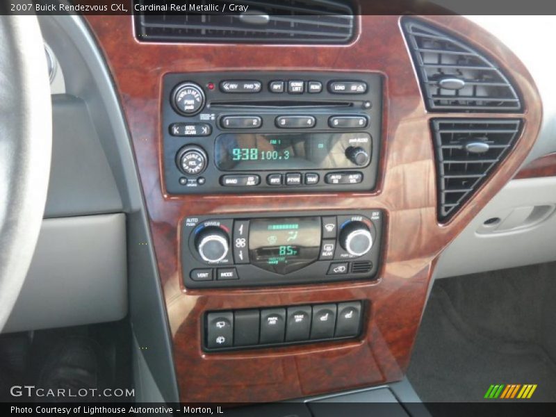 Cardinal Red Metallic / Gray 2007 Buick Rendezvous CXL