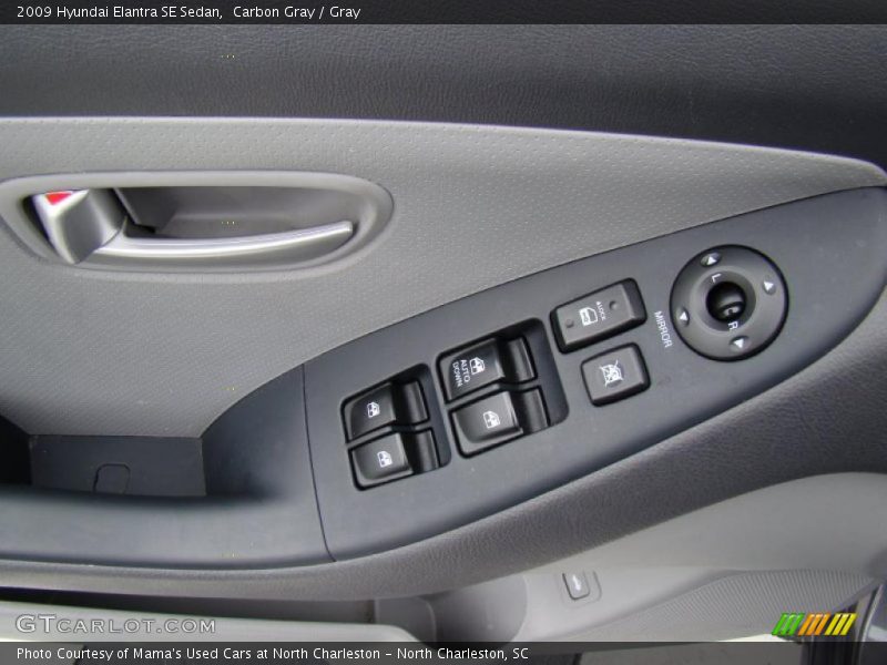 Carbon Gray / Gray 2009 Hyundai Elantra SE Sedan