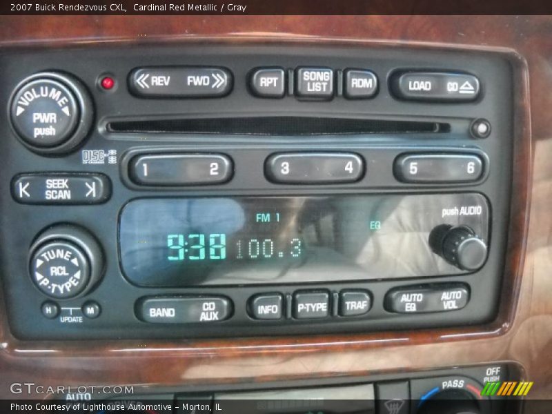 Cardinal Red Metallic / Gray 2007 Buick Rendezvous CXL