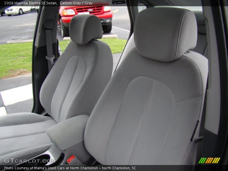 Carbon Gray / Gray 2009 Hyundai Elantra SE Sedan
