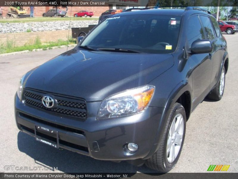 Flint Mica / Dark Charcoal 2008 Toyota RAV4 Sport 4WD