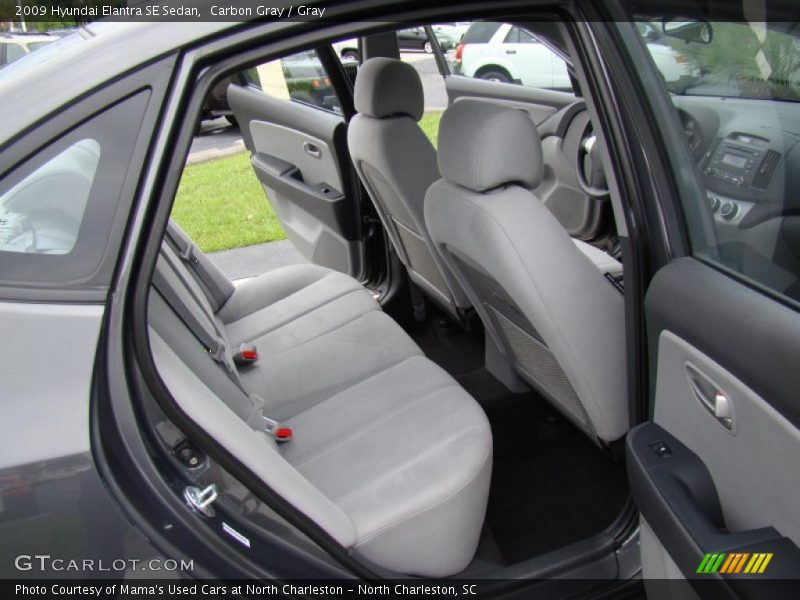 Carbon Gray / Gray 2009 Hyundai Elantra SE Sedan