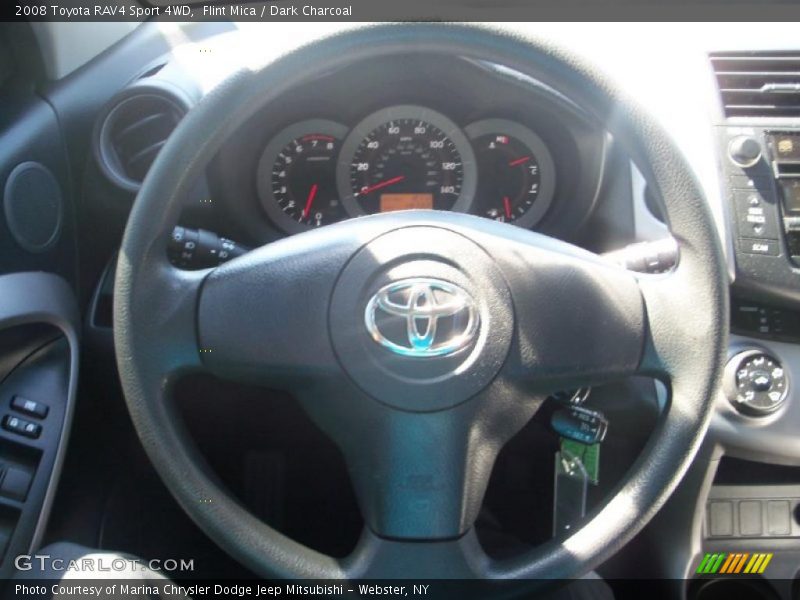 Flint Mica / Dark Charcoal 2008 Toyota RAV4 Sport 4WD
