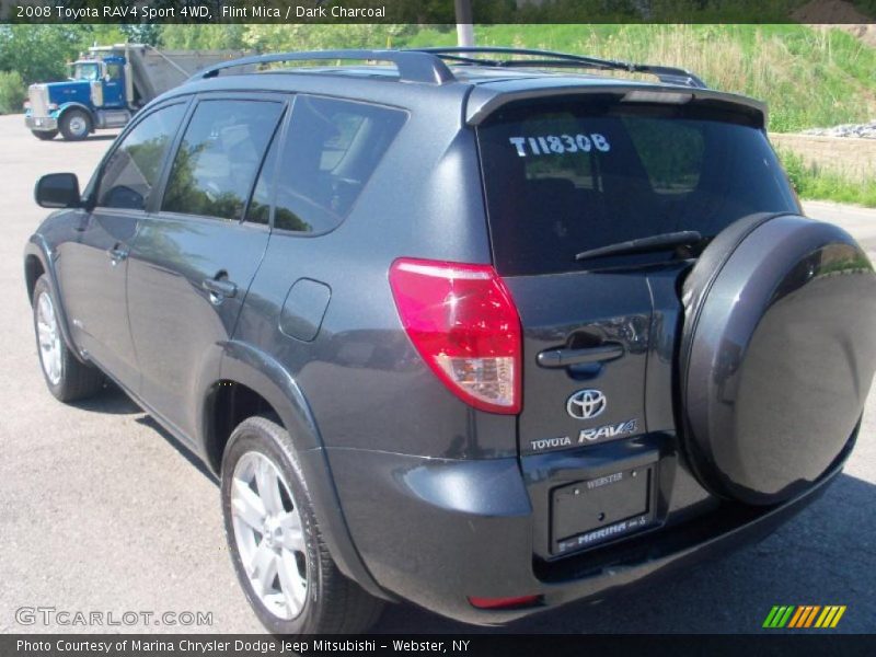 Flint Mica / Dark Charcoal 2008 Toyota RAV4 Sport 4WD