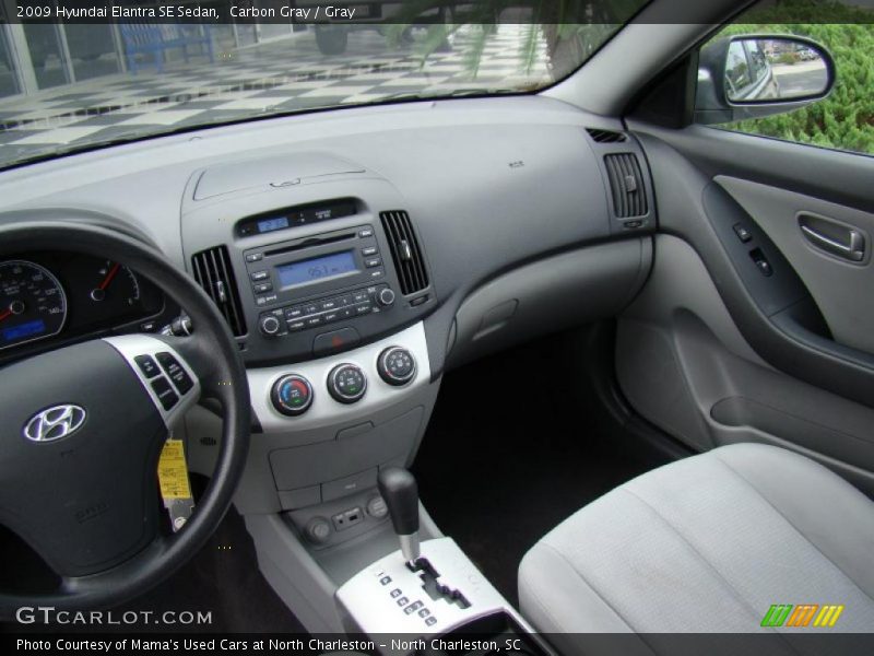Carbon Gray / Gray 2009 Hyundai Elantra SE Sedan